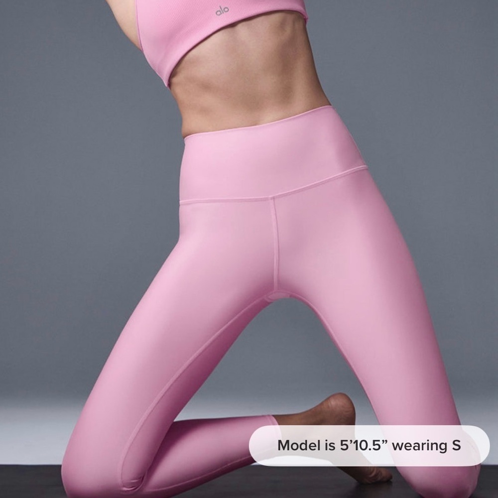 NWT Alo 7/8 Airlift High Waist Legging in Sweet Pink , Brand New Yoga Pants